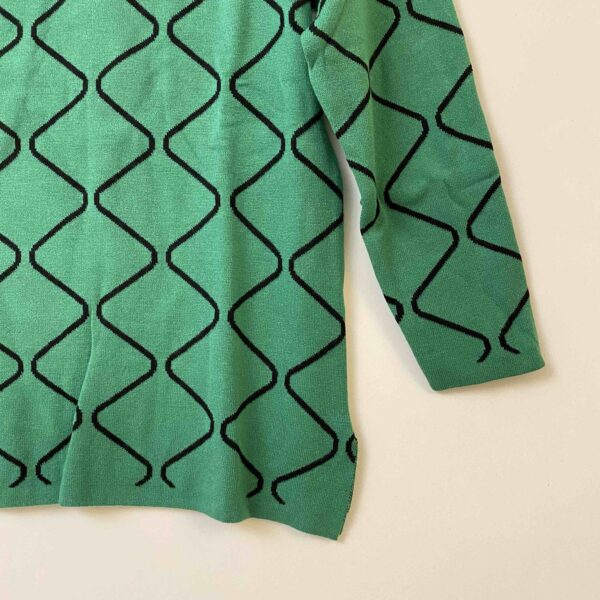Suéter con Diseño de Rombos - Talla M - Imagen 6