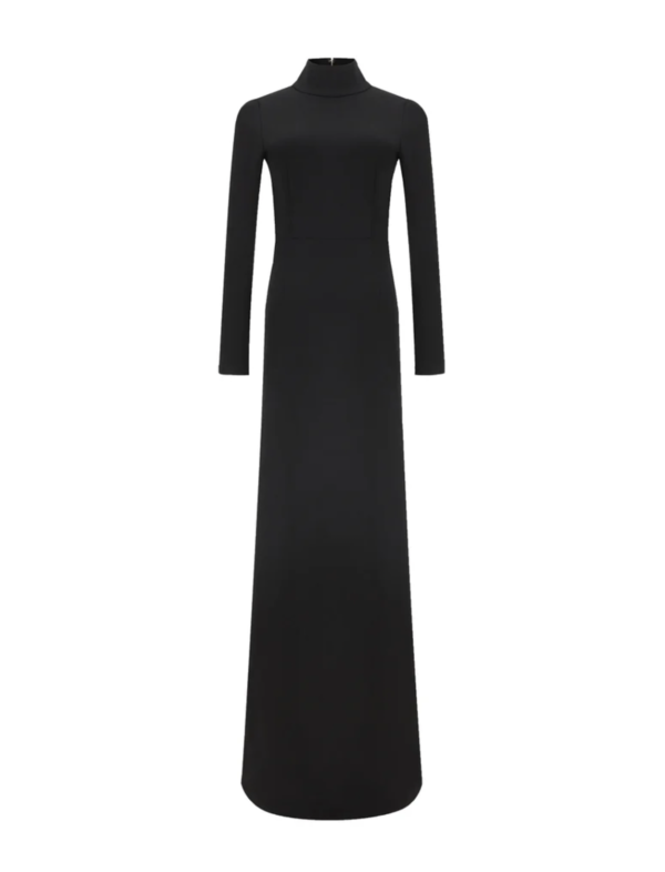 Vestido Negro Mireille Darc - Talla G - Imagen 2