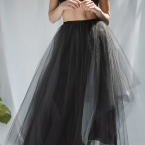 Falda Black Tulle - Talla XCH
