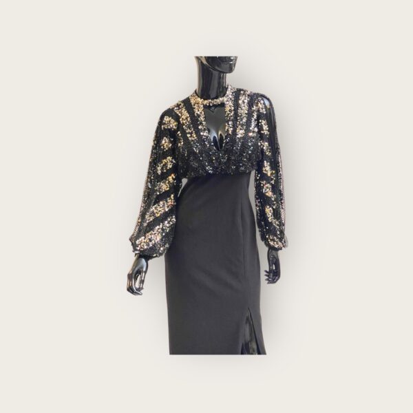 Vestido Aidan Mattox -Talla 2 - Imagen 3